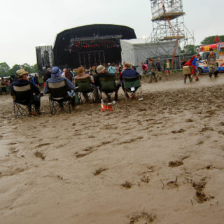 Glastonbury Mud at other stage