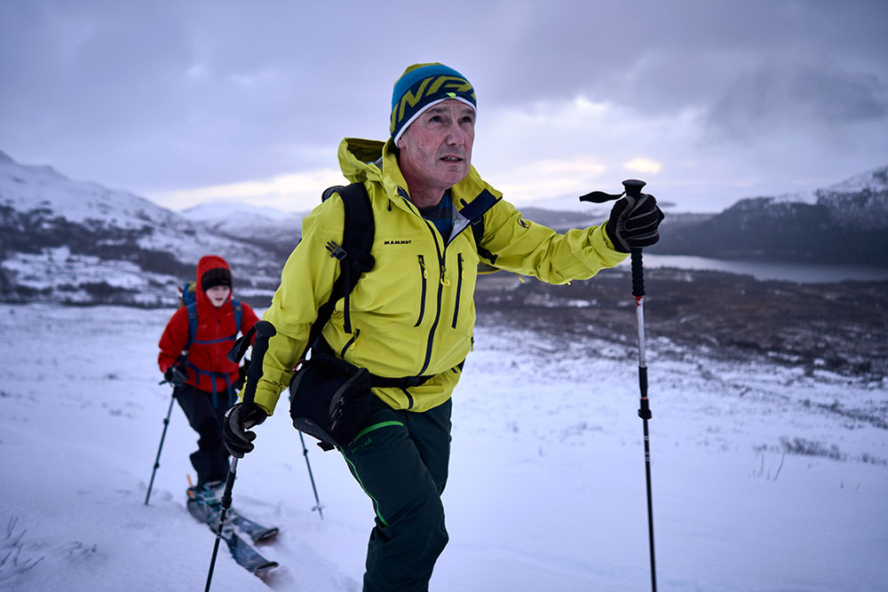 Ski Touring in the Scottish Highlands nativve