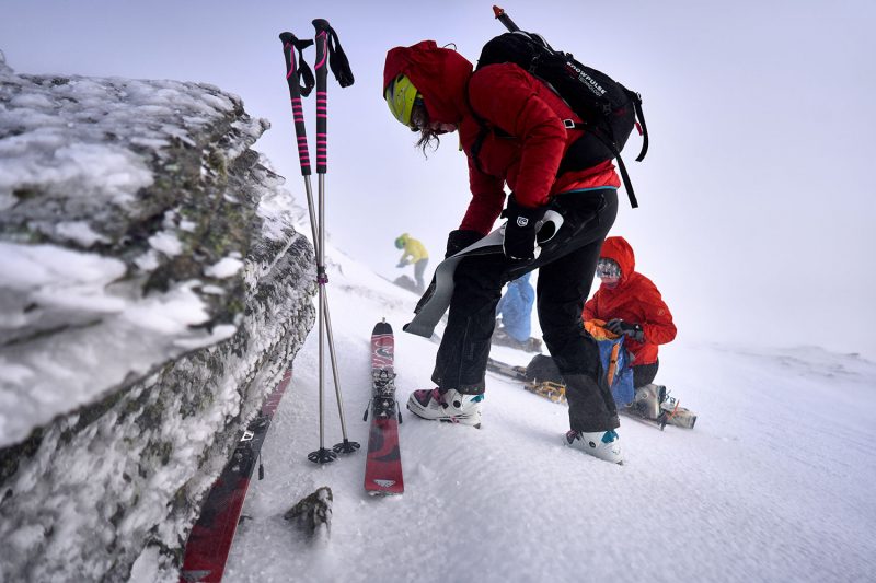 content marketing ski touring mammut