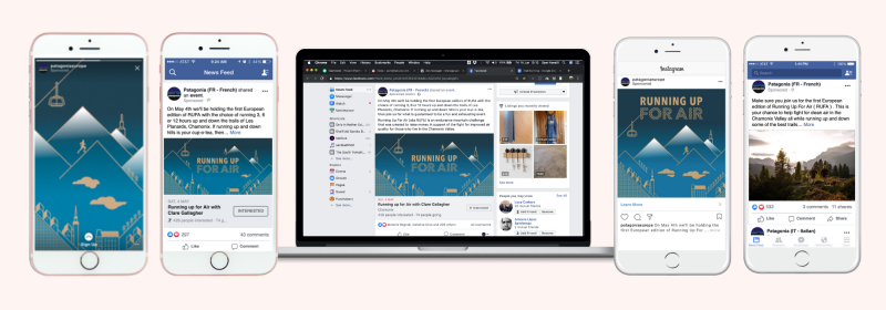 Patagonia RUFA Social Media Ads