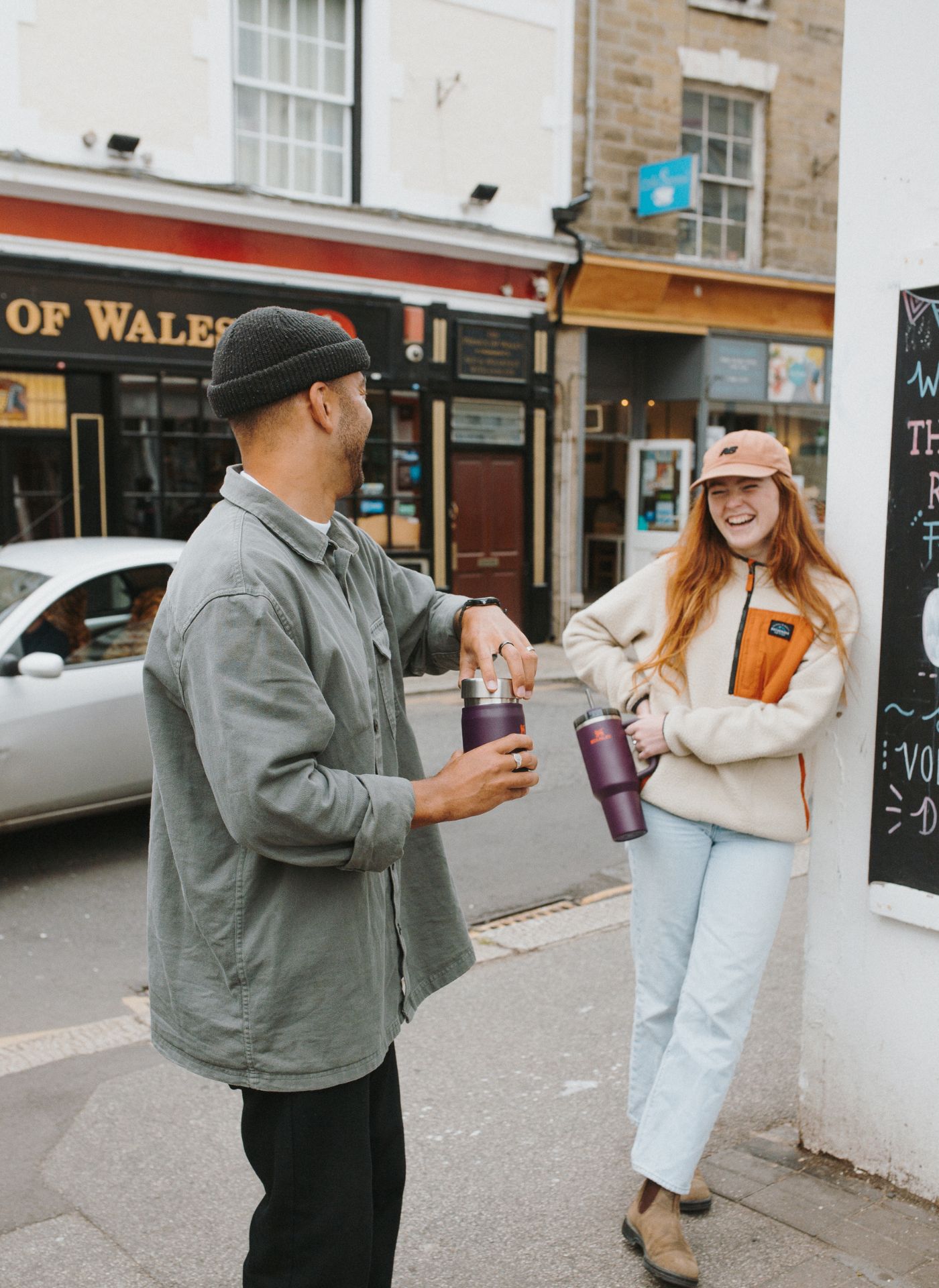 Hammertone Clay and Plum shoot for Stanley