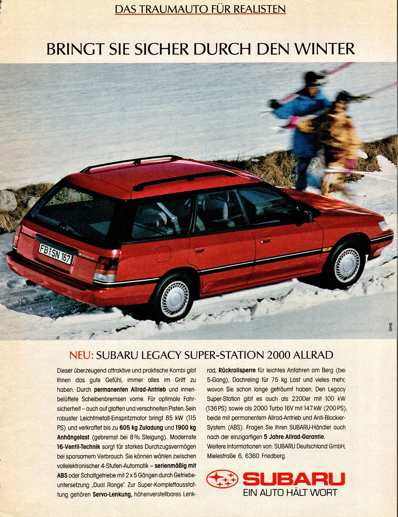 80s Subaru ad