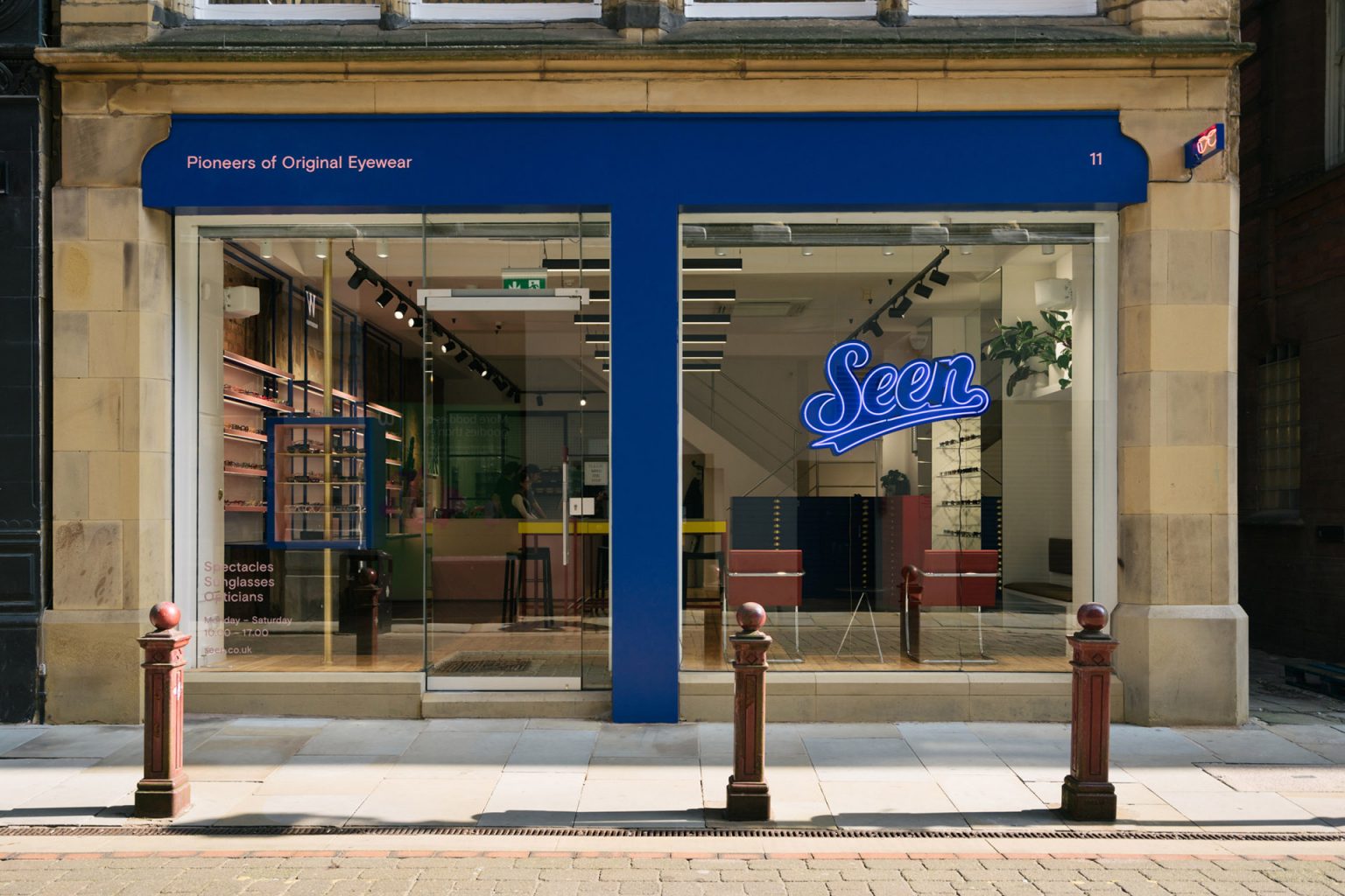 Seen Opticians eyewear retailer Shopify Store