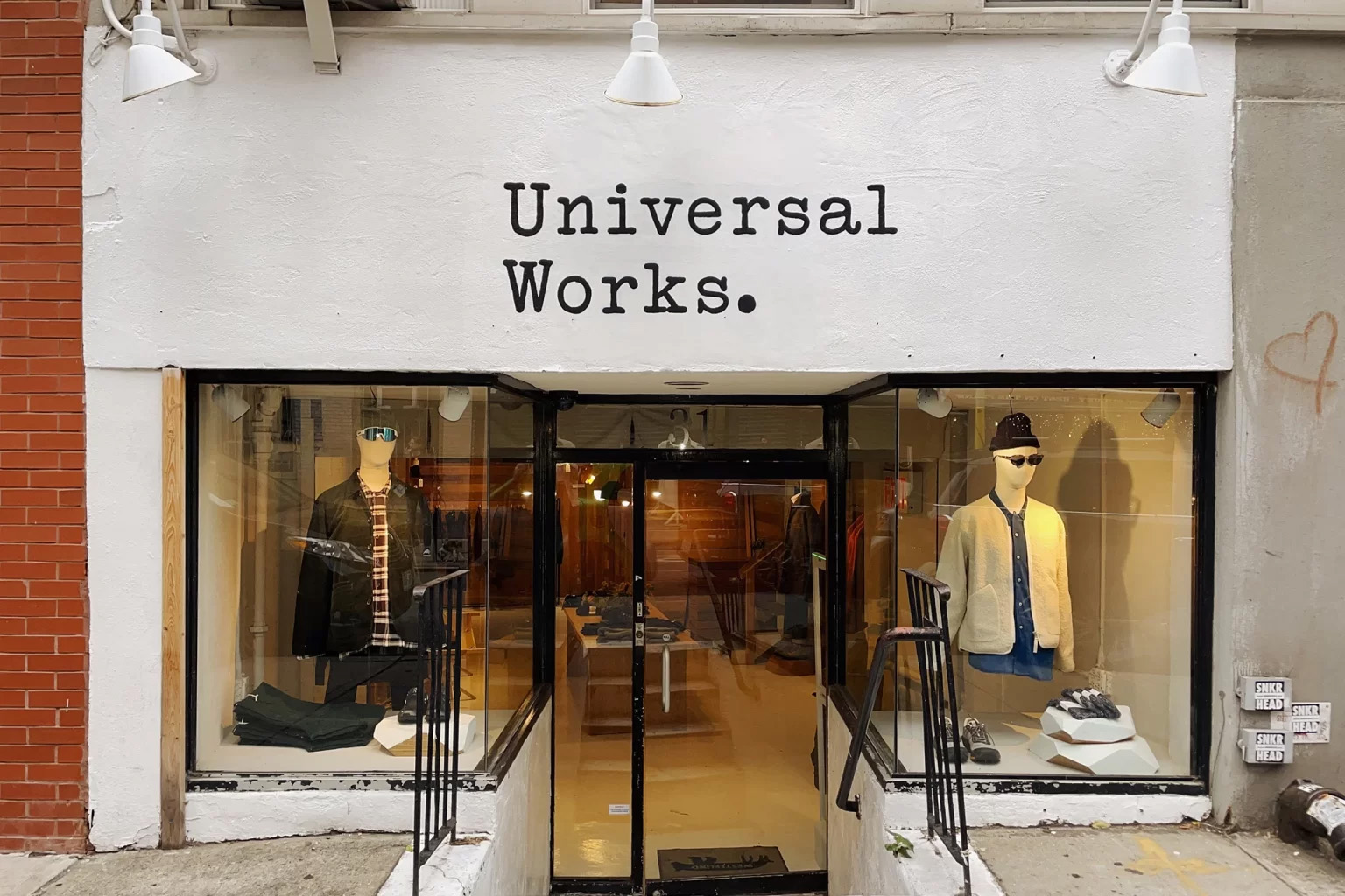 Universal Works Shopify website