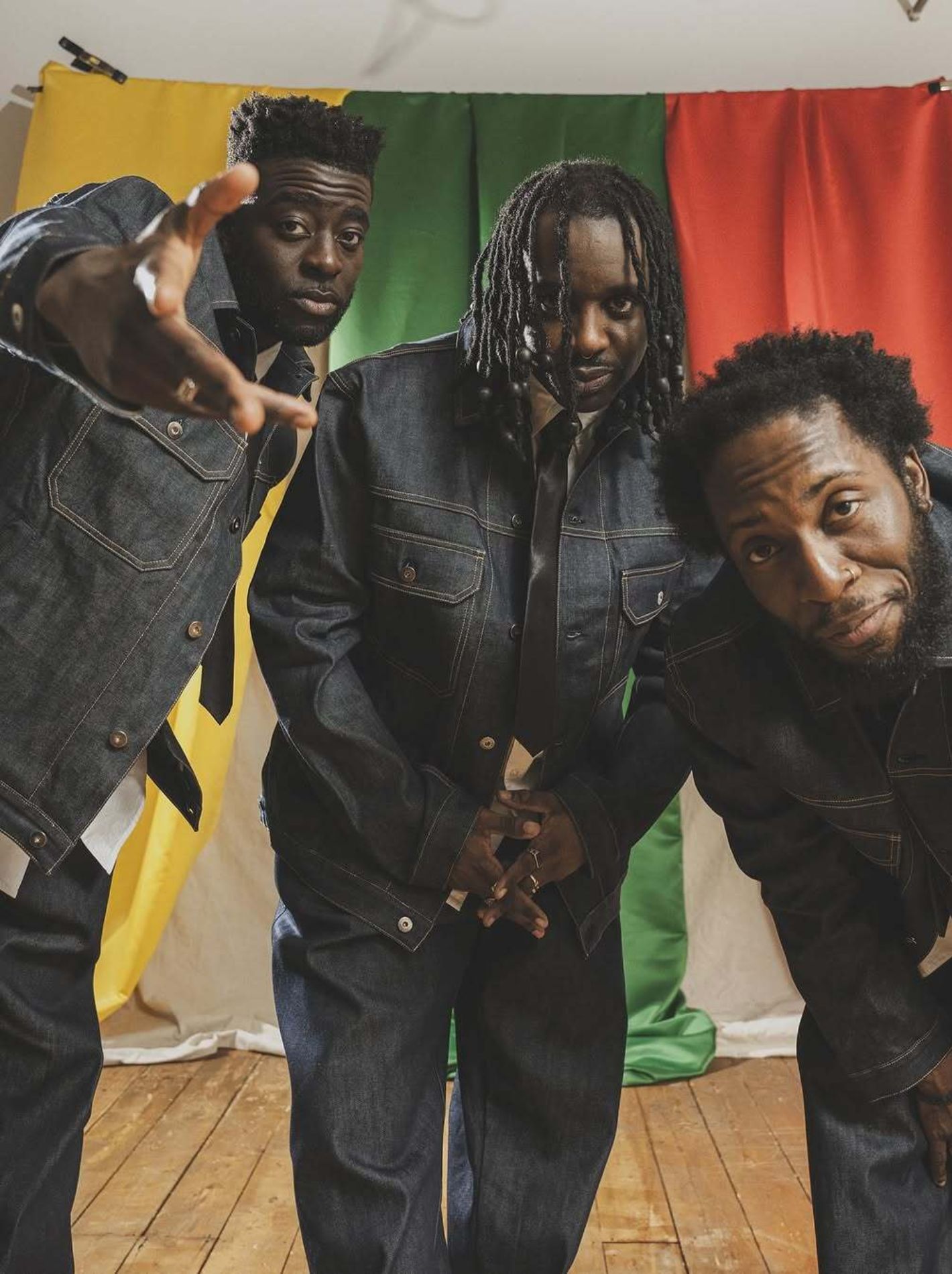 An image of three people from Universal Works' 'A Collective Perspective'