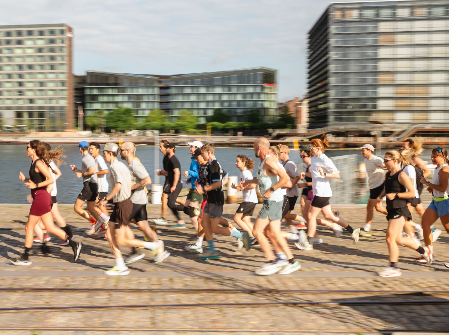 Community run club in Copenhagen