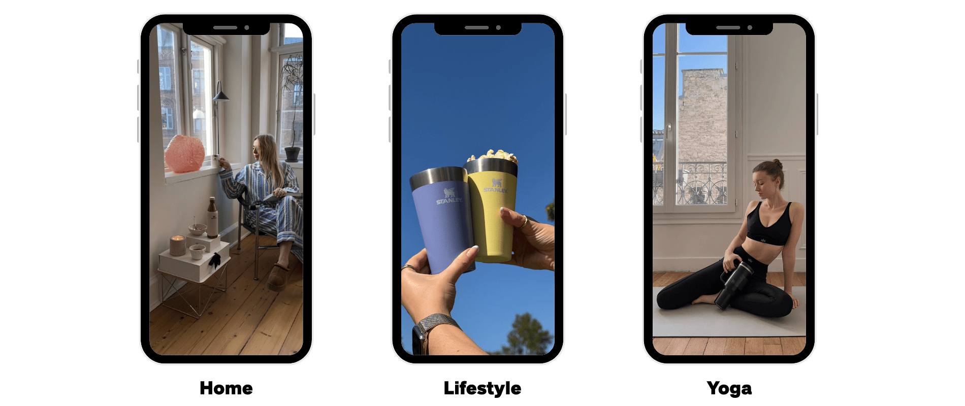 Examples of UGC content