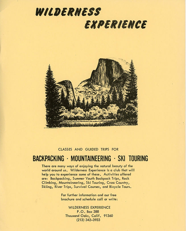 Wilderness Experience 1