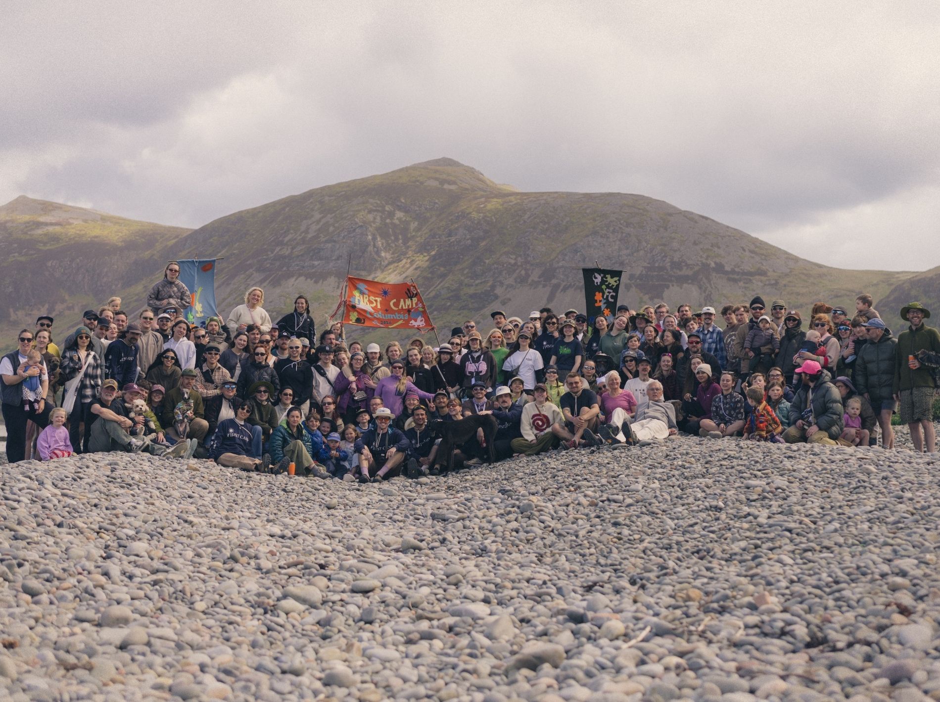 Group of Campers at First Camp
