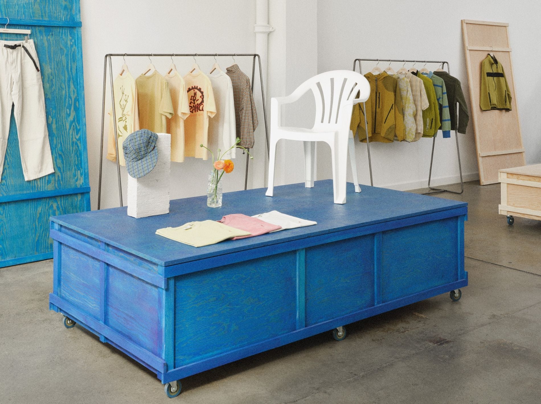 Inside the Gramicci store in East London