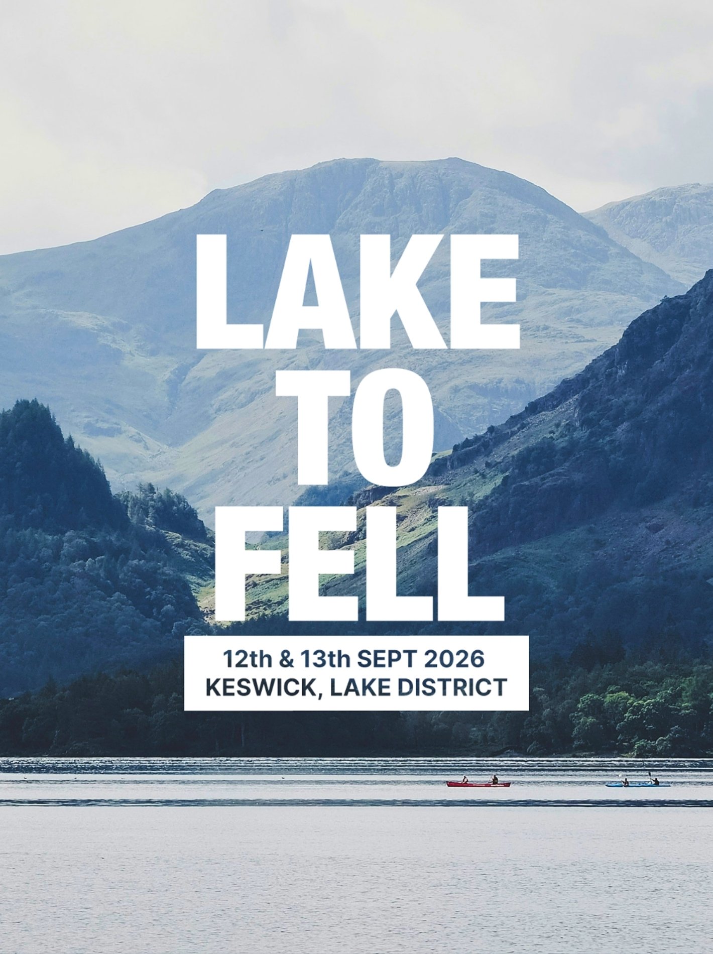 Poster for Montbell's Lake to Fell event.
